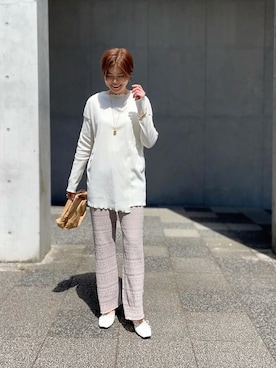 「RECTANGLE」｜mikiteeさん（レディース・166cm）の春コーディネート