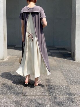 「boujeloud」｜mikiteeさん（レディース・166cm）の春コーディネート