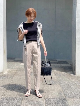 mikiteeさん（レディース・166cm）の春コーディネート