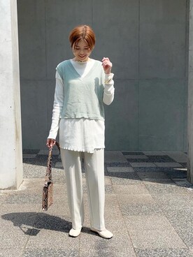 mikiteeさん（レディース・166cm）の春コーディネート