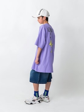「アイテム（Tシャツ/カットソー）」を使った、LEGURUS STANDARDさん（キッズ・155cm）の春コーディネート