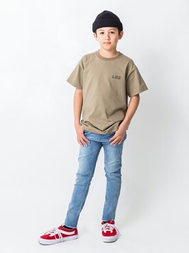 「LEGURUS STANDARD（レグルススタンダード）のアイテム」を使った、LEGURUS STANDARDさん（キッズ・139cm）の夏コーディネート