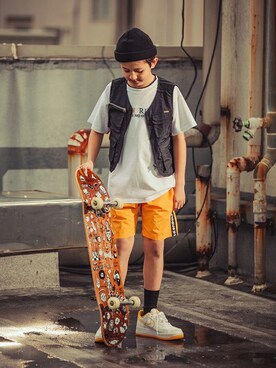 「LEGURUS STANDARD（レグルススタンダード）のアイテム」を使った、LEGURUS STANDARDさん（キッズ・139cm）の春コーディネート