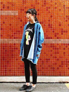 「LEGURUS STANDARD（レグルススタンダード）のアイテム」を使った、LEGURUS STANDARDさん（キッズ・158cm）の春コーディネート