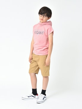 「アイテム（タンクトップ）」を使った、LEGURUS STANDARDさん（キッズ・139cm）の夏コーディネート