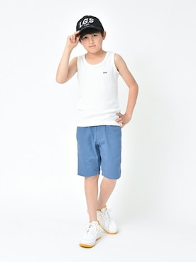 「アイテム（キャップ）」を使った、LEGURUS STANDARDさん（キッズ・139cm）の夏コーディネート