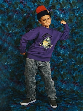 「アイテム（スウェット）」を使った、LEGURUS STANDARDさん（キッズ・139cm）の秋コーディネート