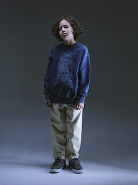 「アイテム（スウェット）」を使った、LEGURUS STANDARDさん（キッズ・136cm）の秋コーディネート