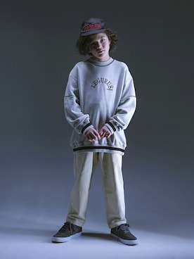 「アイテム（キャップ）」を使った、LEGURUS STANDARDさん（キッズ・136cm）の秋コーディネート