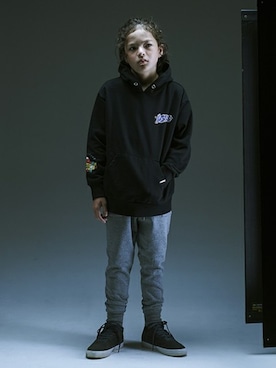 「アイテム（スウェット）」を使った、LEGURUS STANDARDさん（キッズ・140cm）の冬コーディネート