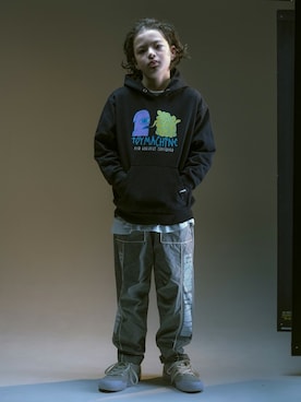 「アイテム（スウェット）」を使った、LEGURUS STANDARDさん（キッズ・142cm）の冬コーディネート