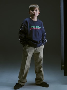 「アイテム（スウェット）」を使った、LEGURUS STANDARDさん（キッズ・135cm）の冬コーディネート