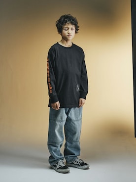 「LEGURUS STANDARD（レグルススタンダード）のアイテム」を使った、LEGURUS STANDARDさん（キッズ・137cm）の春コーディネート