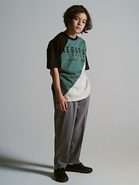 「LEGURUS STANDARD（レグルススタンダード）のアイテム」を使った、LEGURUS STANDARDさん（キッズ・146cm）の春コーディネート