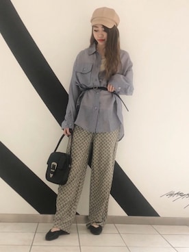「SpRay（スプレイ）のアイテム（その他シューズ）」を使った、SpRay札幌ＰＡＳＥＯさん（レディース・160cm）の春コーディネート