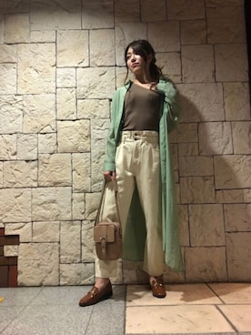 「SpRay（スプレイ）のアイテム（ワンピース/ドレス）」を使った、SpRay札幌ＰＡＳＥＯさん（レディース・160cm）の春コーディネート