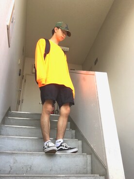 「古着好きフォローしてください！」｜K.Fさん（メンズ・164cm）の春コーディネート
