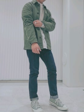 「ct70」｜「アイテム（ブルゾン）」を使った、yoshiokaさん（メンズ・164cm）の春コーディネート