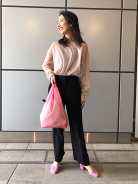 吉田 オデット エ オディール スタッフさん(レディース・156cm)の春コーディネート
