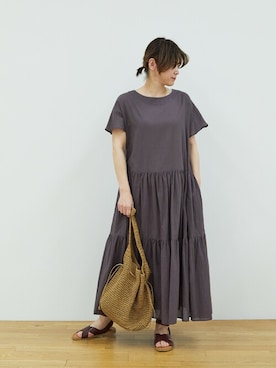 「ADIEU TRISTESSE」｜「アイテム（ワンピース/ドレス）」を使った、congespayesADIEUTRISTESSEさん（レディース・157cm）の夏コーディネート
