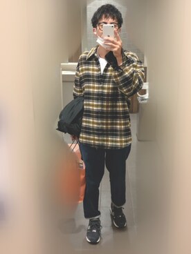 「BEAMS（ビームス）のアイテム（その他トップス）」を使った、jhonnyさん（メンズ・170cm）の冬コーディネート