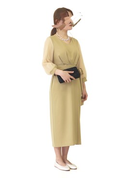 ドレスを使った タイトスカート の人気ファッションコーディネート Wear