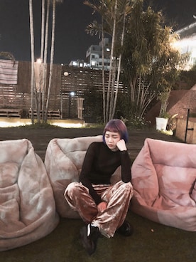 「FentyPumaByRihanna」｜Emily  1倫さん（レディース・167cm）の春コーディネート