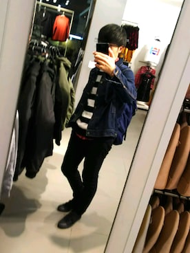 ハスキーさん（メンズ・172cm）の秋コーディネート