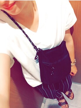 「BIRKENSTOCK（ビルケンシュトック）の＜BIRKENSTOCK（ビルケンシュトック）＞ ARIZONA BIRKOFLOR/サンダル¨ ◆（サンダル）」を使った、miqsonさん（レディース・163cm）の夏コーディネート