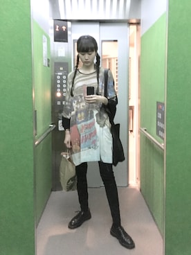 「アイテム（ワンピース/ドレス）」を使った、HARUKA  さん（レディース・170cm・10代）の春コーディネート