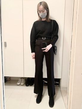 「KBF+」｜「アイテム（ブーツ）」を使った、HARUKA  さん（レディース・171cm）の冬コーディネート
