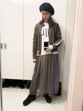 HARUKA  さん（レディース・171cm）の春コーディネート