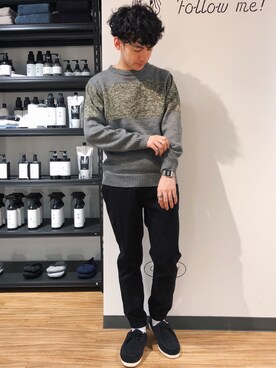 「DICAS（ディカス）のアイテム」を使った、な〜ささん（メンズ・170cm）の秋コーディネート