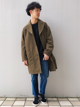 な〜ささん（メンズ・170cm）の秋コーディネート