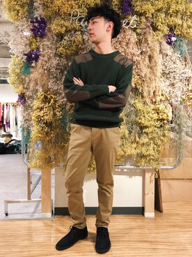 Desert Boot メンズ デザートブーツ サンドスエード イタリア製を使った人気ファッションコーディネート Wear