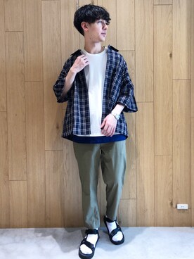 な〜ささん（メンズ・170cm）の夏コーディネート