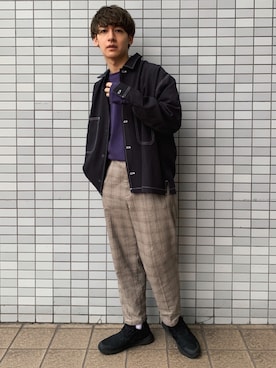 な〜ささん（メンズ・170cm）の秋コーディネート