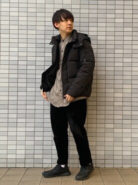 「DISCOAT（ディスコート）のアイテム（ジャケット/アウター）」を使った、な〜ささん（メンズ・170cm）の冬コーディネート