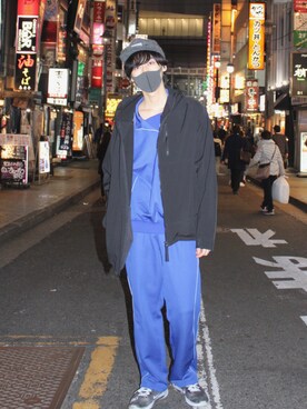 「アイテム（MA-1）」を使った、ぷりん大使☑️さん（メンズ・180cm・20代）の春コーディネート