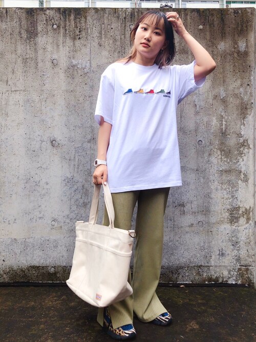 Rightonharajuku Converseのtシャツ カットソーを使ったコーディネート Wear