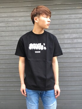 「RiNc (リンク)のアイテム」を使った、RiNcさん(メンズ・180cm)の春コーディネート