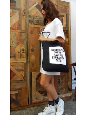 「dictionary（ディクショナリー）のアイテム」を使った、RiNcさん（レディース・163cm）の夏コーディネート