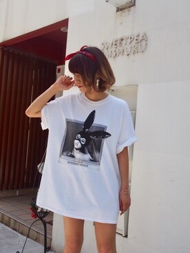 「RiNc (リンク)のアイテム」を使った、RiNcさん(レディース・165cm)の夏コーディネート