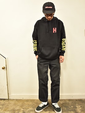 「RiNc (リンク)のアイテム」を使った、RiNcさん(メンズ・175cm)の秋コーディネート