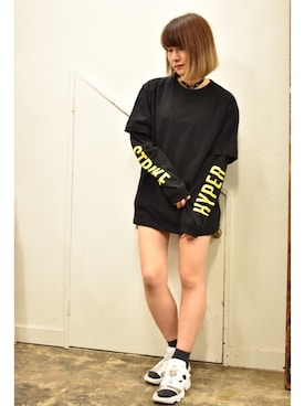 「RiNc (リンク)のアイテム」を使った、RiNcさん(レディース・165cm)の秋コーディネート