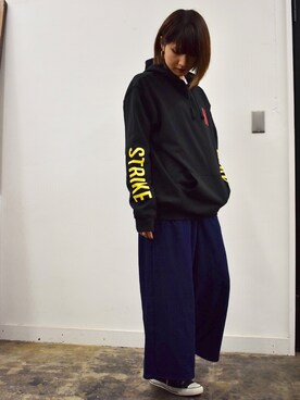 「RiNc (リンク)のアイテム」を使った、RiNcさん(レディース・165cm)の秋コーディネート