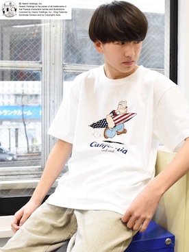 「RiNc (リンク)のアイテム」を使った、RiNcさん(メンズ・170cm)の春コーディネート