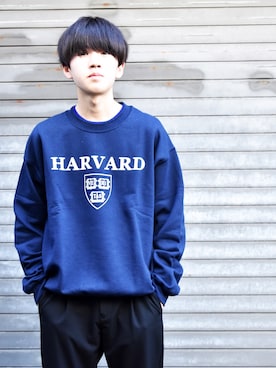 「大学生」｜RiNcさん（メンズ・175cm）の春コーディネート