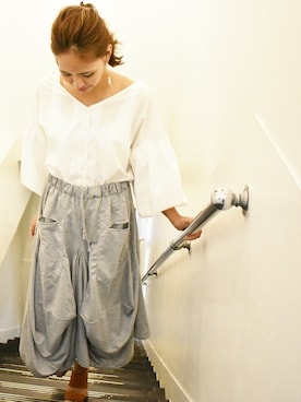 「dictionary（ディクショナリー）のアイテム」を使った、RiNcさん（レディース・163cm）の春コーディネート