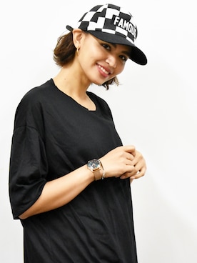 「dictionary（ディクショナリー）のアイテム」を使った、RiNcさん（レディース・163cm）の春コーディネート